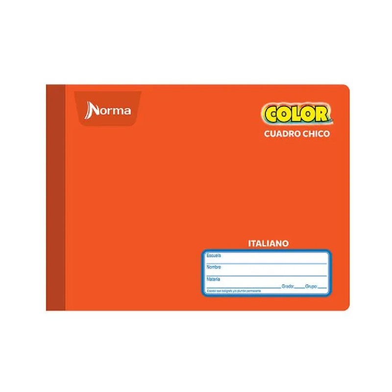 Cuaderno Cosido Italiano 100hojas c5 Norma Color 581296