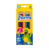 Lápices De Colores Norma 547072 Largos c/12