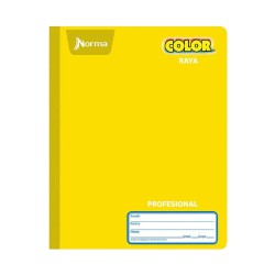 Cuaderno Cosido Profesional 100H Rayas Norma Color 581280