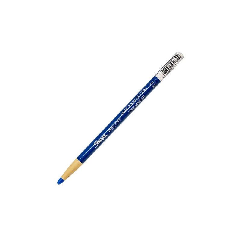 Marcador De Cera Color Azul Sharpie