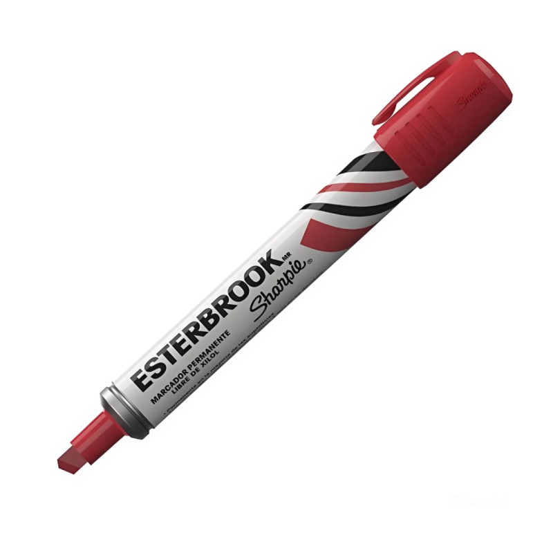 Marcador permanente Esterbrook Sharpie rojo