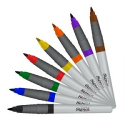 Marcador permanente fino Signal  Azor
