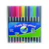Plumones punta pincel con 12 piezas AEB-12 A-ink