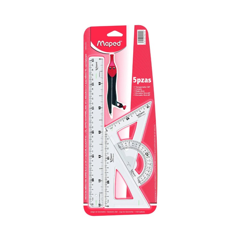Juego de geometría económico Maped 899211