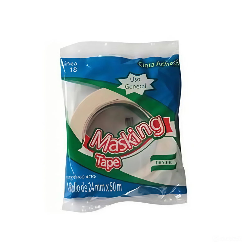 Cinta adhesiva masking 24mm x 50mm  Devek