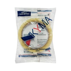 Cinta adhesiva transparente 24x65mm Kyma