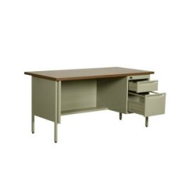 Escritorio metálico 1 Gaveta 1.20