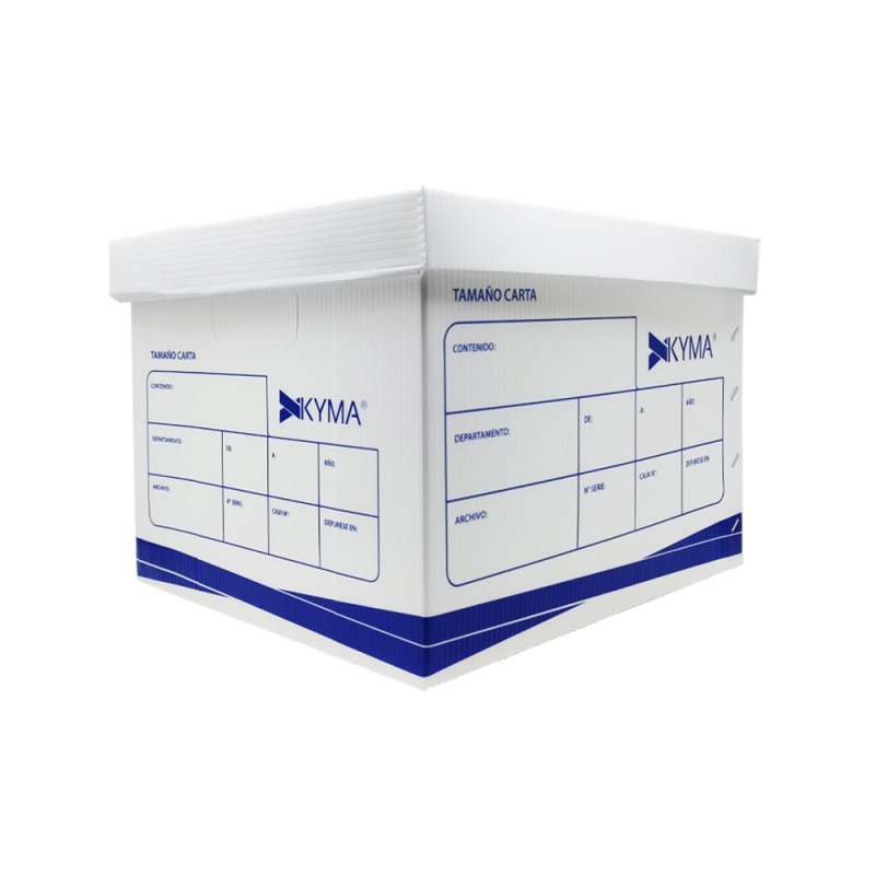 Caja de archivo plástica carta Kyma