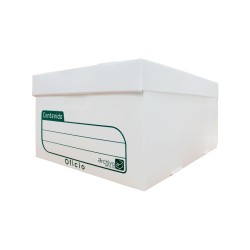 Caja para archivo muerto de plástico tamaño Oficio MYC