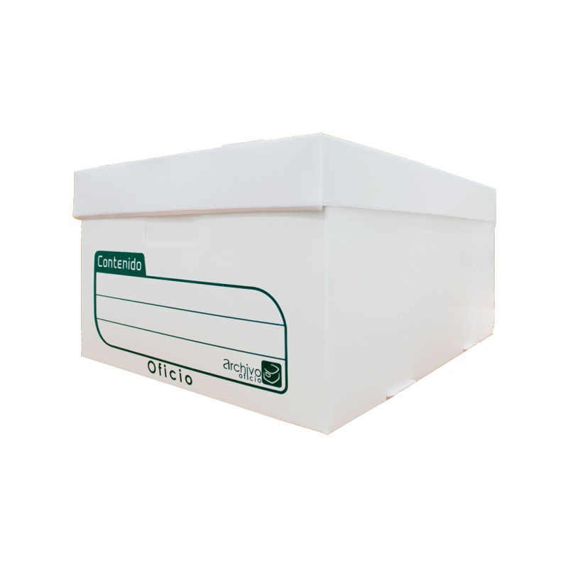 Caja para archivo muerto de plástico tamaño Oficio MYC