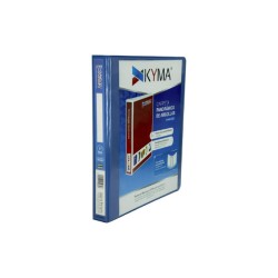 Carpeta Azul aqua t/carta 1? arillo en «O» Kyma