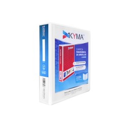 Carpeta blanca t/carta 2? arillo en «O» Kyma