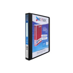 Carpeta Negra t/carta 1? arillo en «O» Kyma