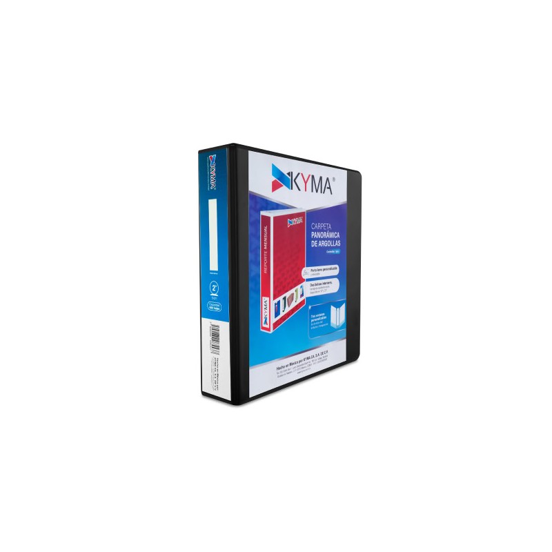 Carpeta Negra t/carta 2? arillo en «O» Kyma