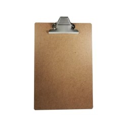 Tabla de fibracel con clip t/carta TE-30 lux